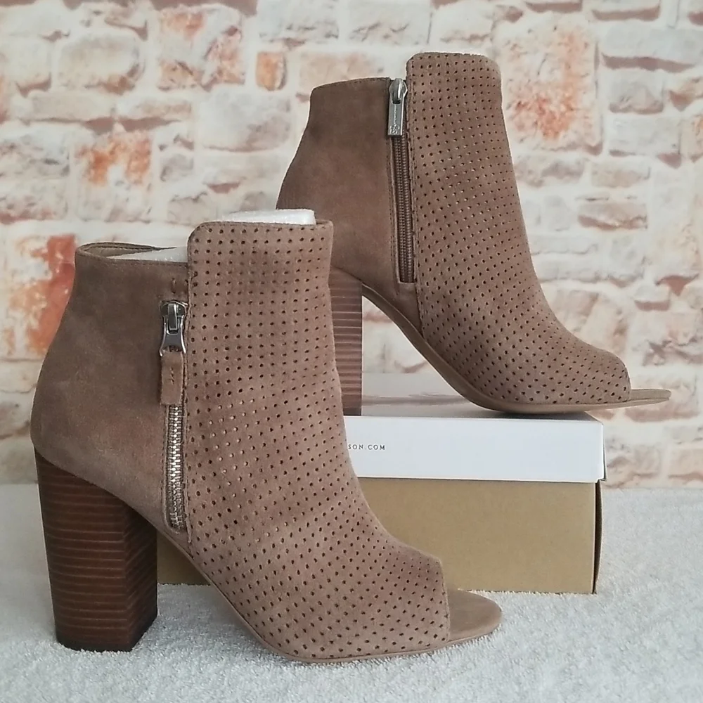 New Jessica Simpson Keris Suede Booties